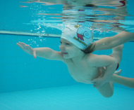Image10: Baby Swimming in action