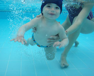 Image11: Baby Swimming in action